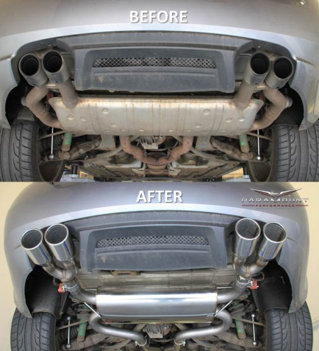 Jaguar XK / XKR 5.0 Exhaust System - Milltek Exhaust