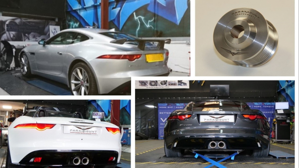 Jaguar F-Type V6 Tuning and supercharger pulley package