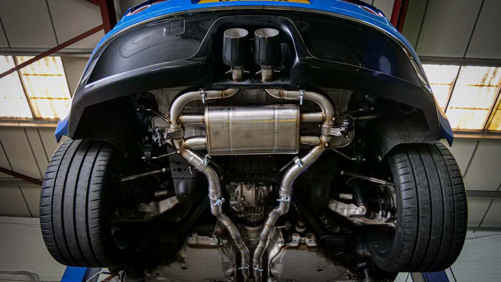 Jaguar f-type 3. 0 v6 exhaust system