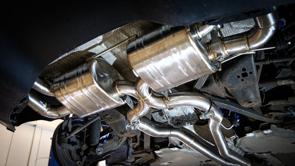 Jaguar f-type v8 exhaust image