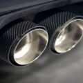 Jaguar F type 2.0 litre exhaust system fitted 2