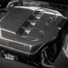 Carbon fibre engine cover