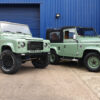 Land rover defender refurbishment
