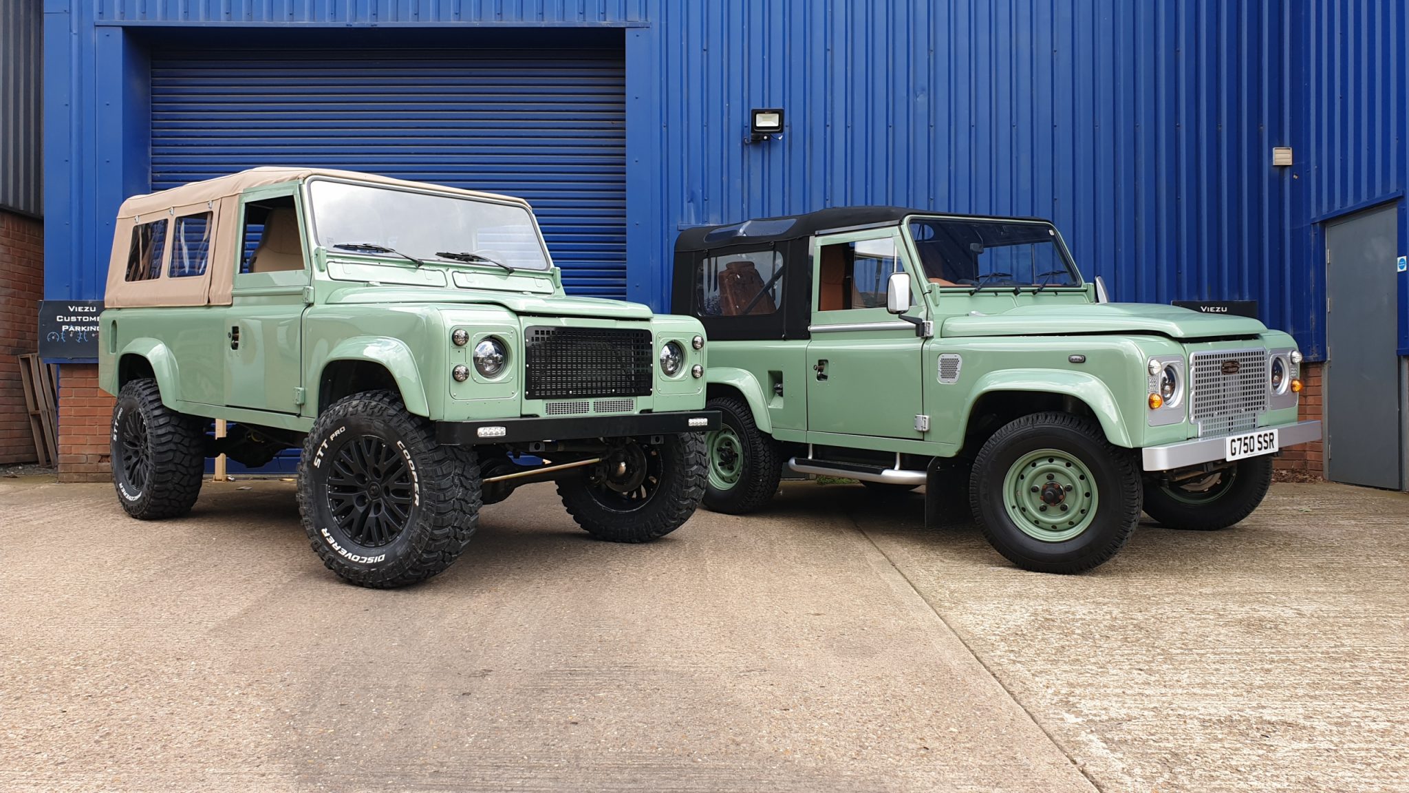 Land Rover Defender Paintwork, Full Exterior Vehicle Re-paint