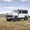 1 x land rover defenders on photoshoot in field
