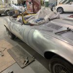 Jaguar etype restoration 89