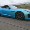 Jaguar f-type wrap blue