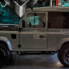 Land rover defender carbon fibre bonnet | side