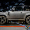 Land rover defender beast image of side of car. Solihull car remapping company