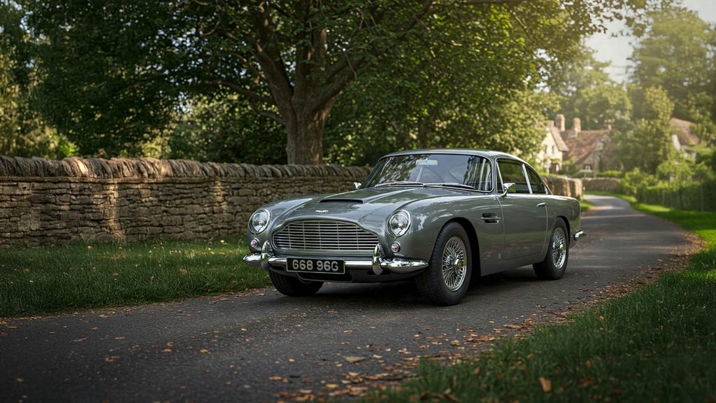 Aston martin db5 classic exhaust system