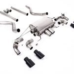 Milltek sport defender 90 5. 0 v8 525ps opfgpf particulate filter back exhaust ssxlr116