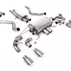 Milltek exhaust defender 90 v8 | resonated valved cat-back (no opf/gpf)