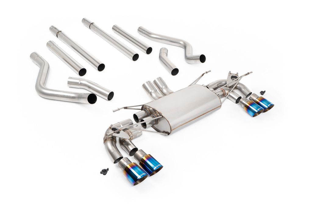 Milltek exhaust defender 130 v8 opf | non-resonated valved particulate filter-back. New car upgrade