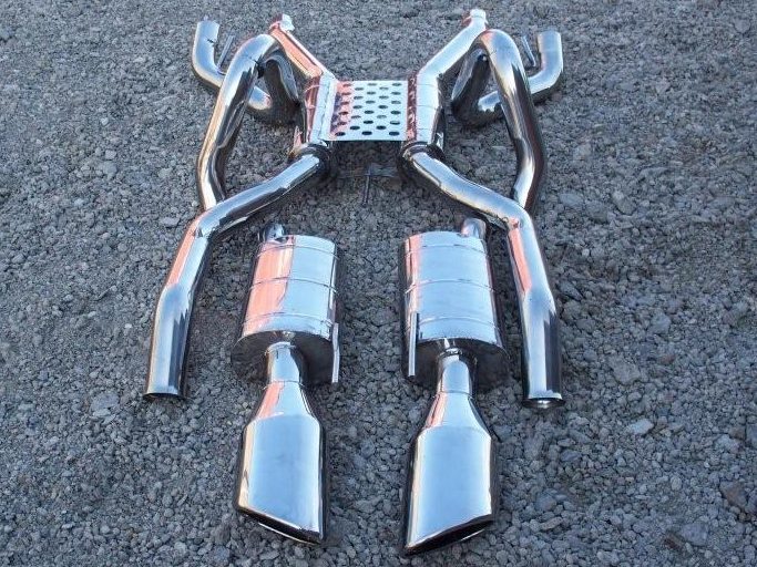 Handcrafted classic car stainless steel exhaust systems