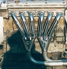 Handcrafted classic car exhaust systems