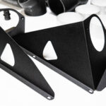 Defender air intake featuring paramount performance logo