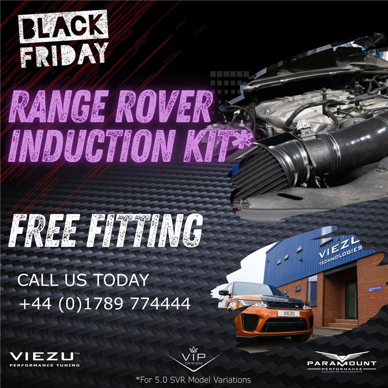 Range rover induction kit with free fitting
