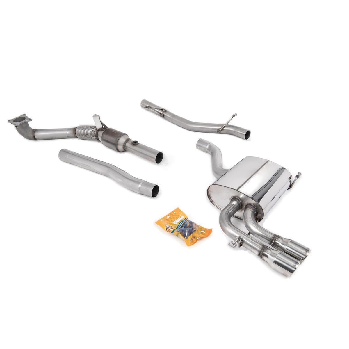 Audi a3 20t fsi quattro 5 door sportback exhaust system