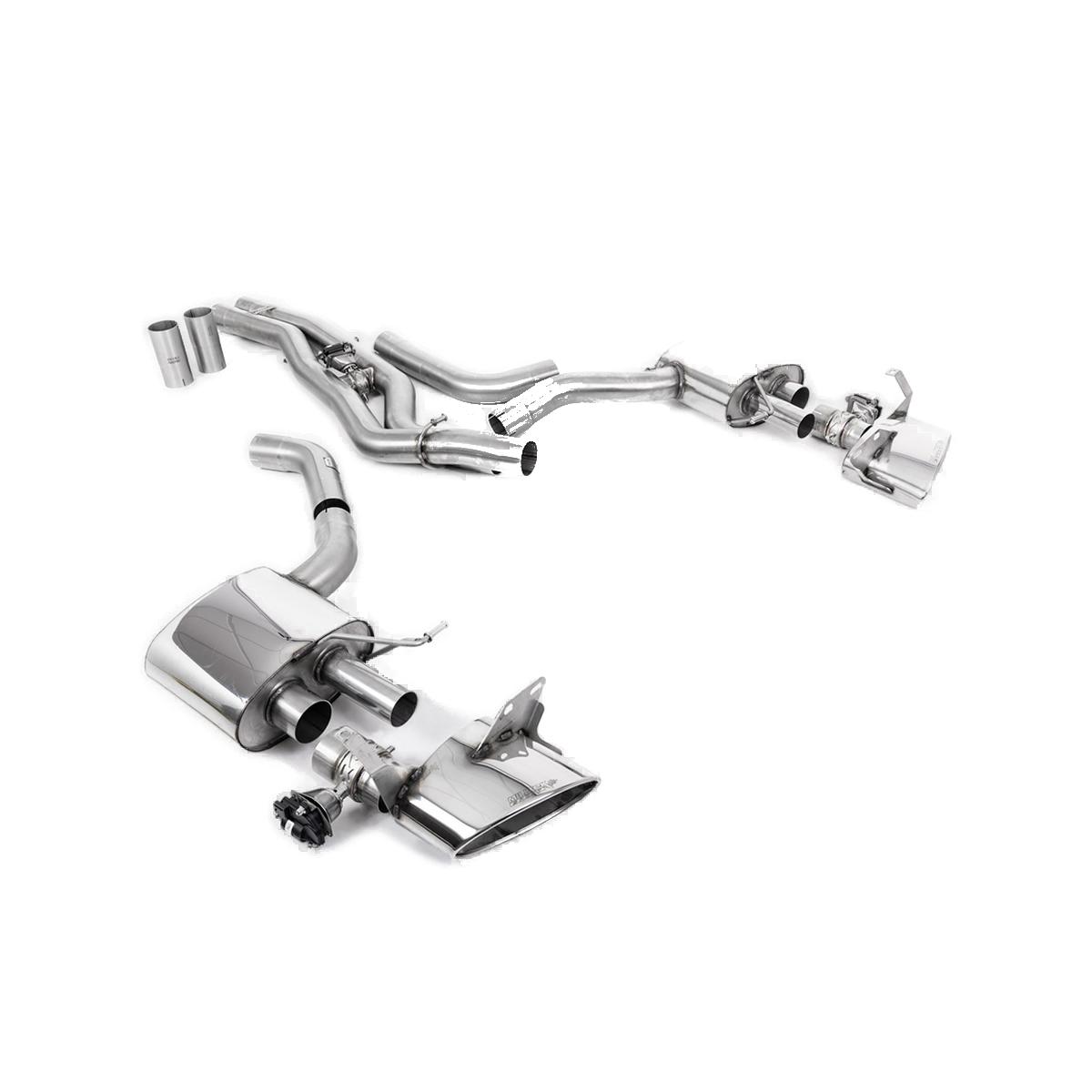 Audi rs7 c8 40 v8 bi turbo opfgpf models exhaust system