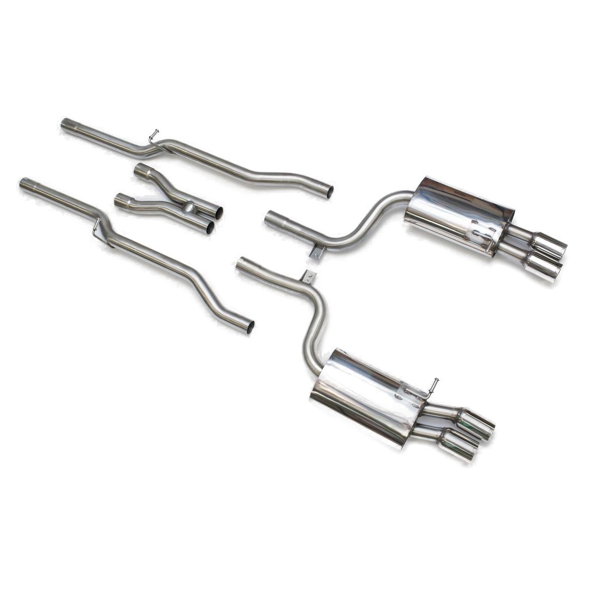 Audi s4 42 v8 quattro b7 saloonsedan avant cabriolet exhaust system