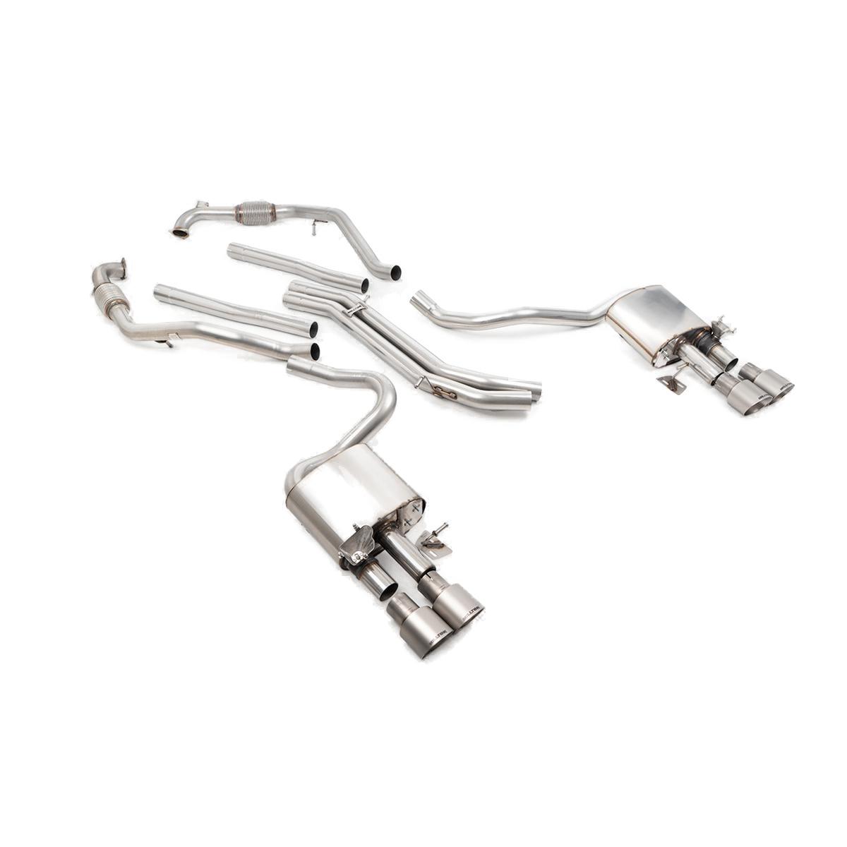 Audi s5 30 v6 turbo sportback b9 non gpf only sport diff models only with brace bars right hand drive cars only exhaust system