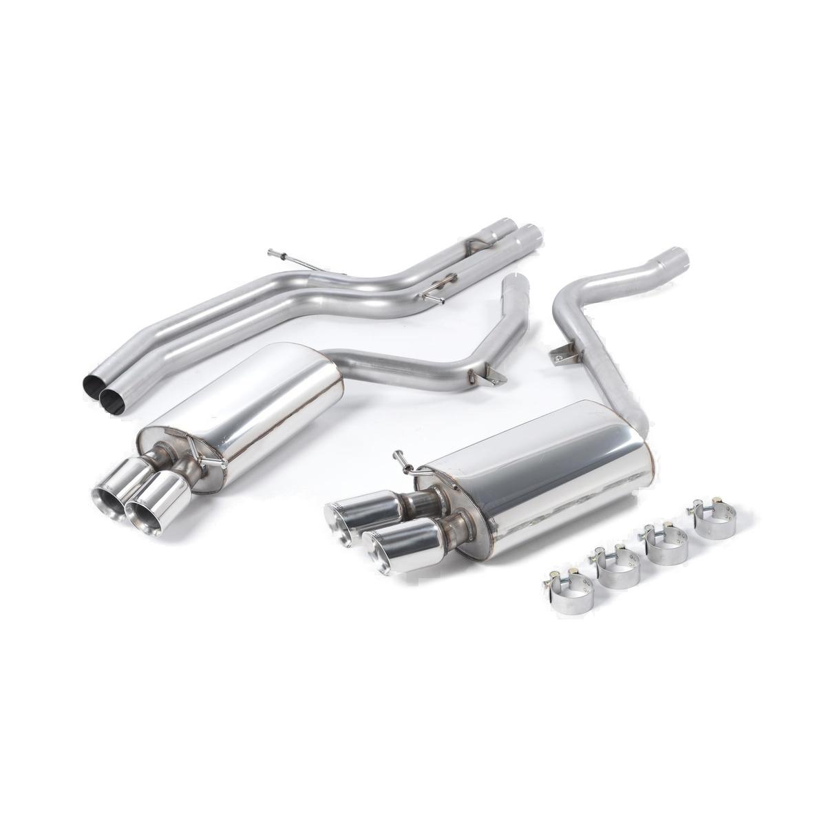 Audi s5 42 v8 b8 coupe manual only exhaust system