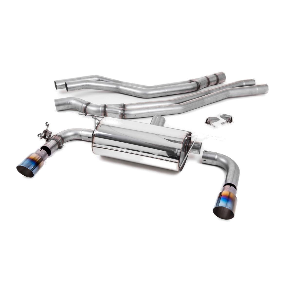 Bmw 2 series m240i coupe f22 lci non opf none xdrive exhaust system