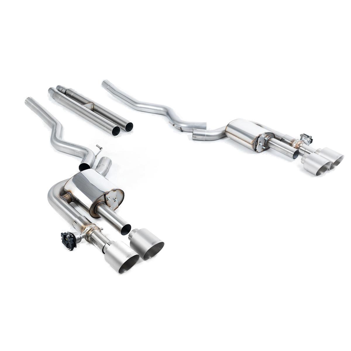 Ford mustang 50 v8 mach 1 fastback s550 exhaust system