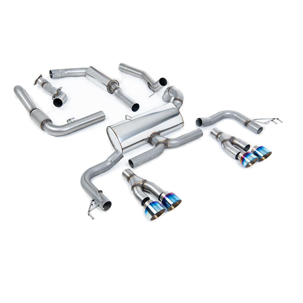 Honda acura civic type r fk2 turbocharged 20 litre i vtec lhd models only exhaust system