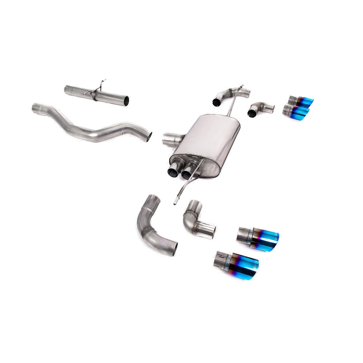 Land rover range rover defender 90 20 i4 p300 p400e opfgpf and non opfgpf equipped vehicle compatible exhaust system