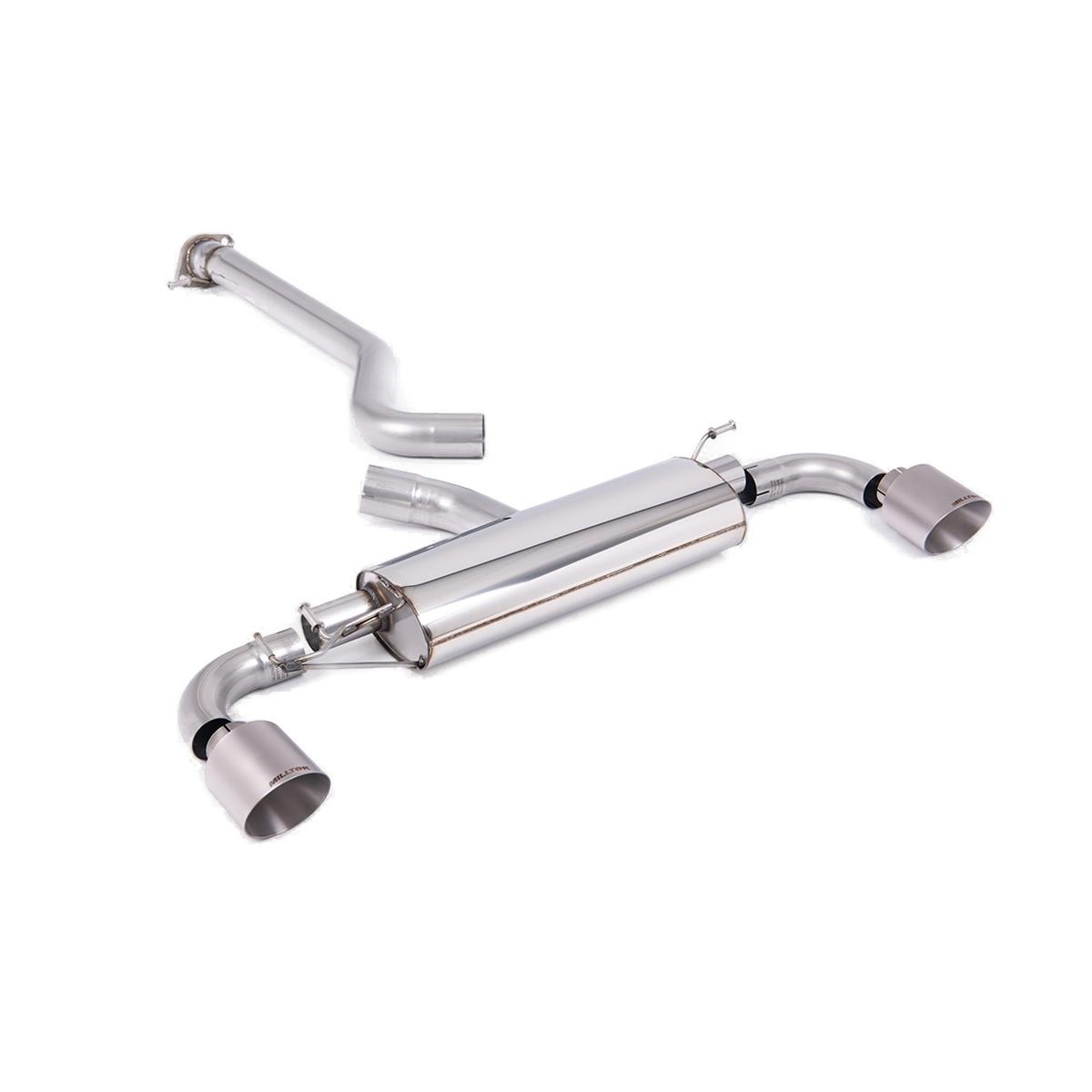 Toyota yaris gen 2 gr 16t opfgpf models only exhaust system