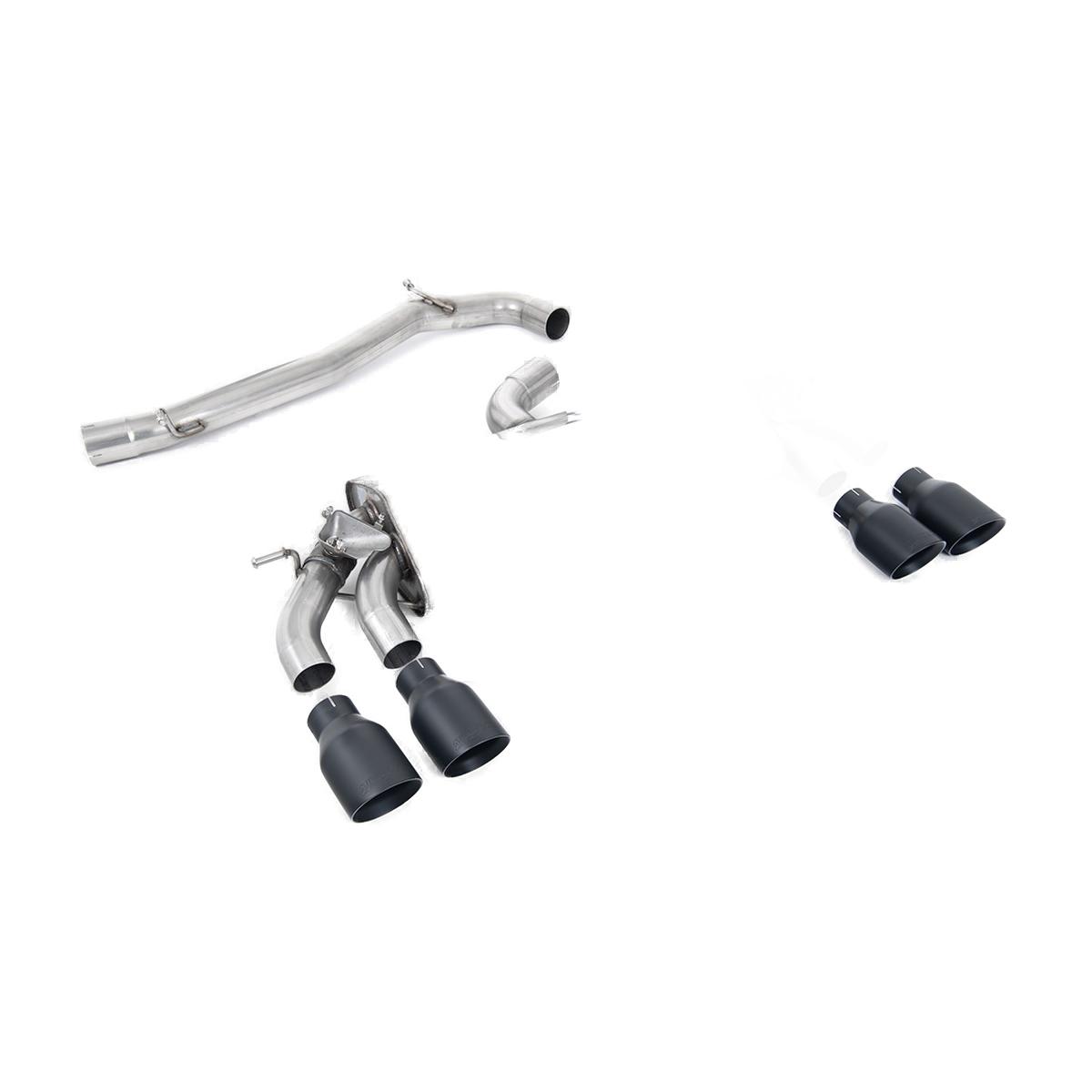 Volkswagen golf mk75 r 20 tsi 310ps non gpf equipped models only 76mm ec approved systems exhaust system