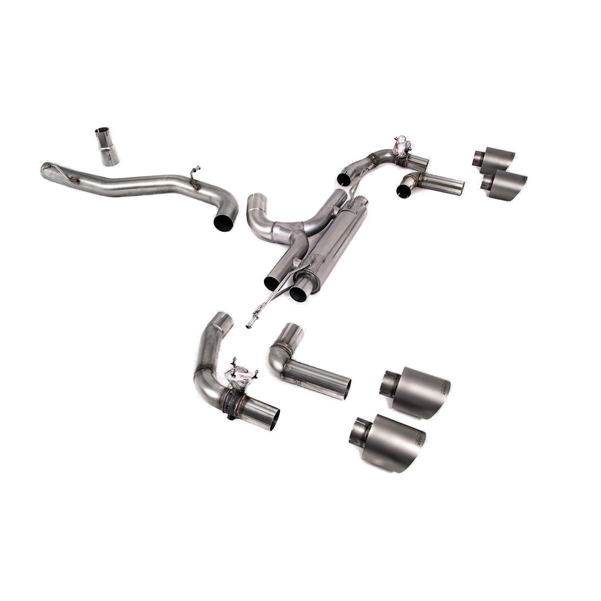 Volkswagen golf mk85 r 333ps non gpf north american models only exhaust system