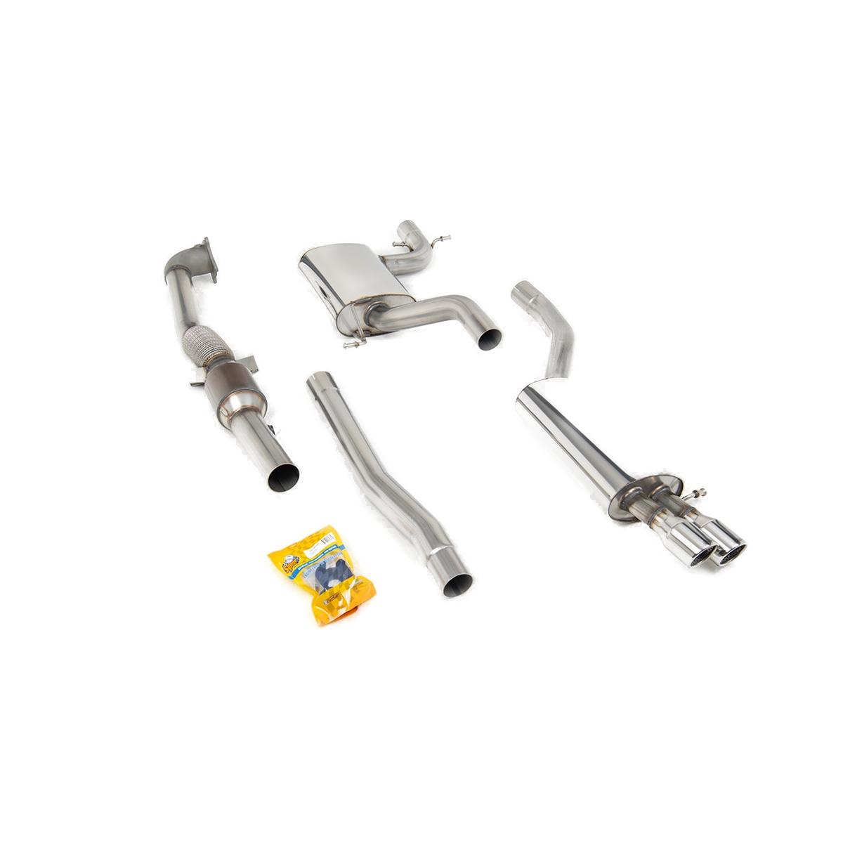 Volkswagen jetta mk5 gli 20t fsi exhaust system