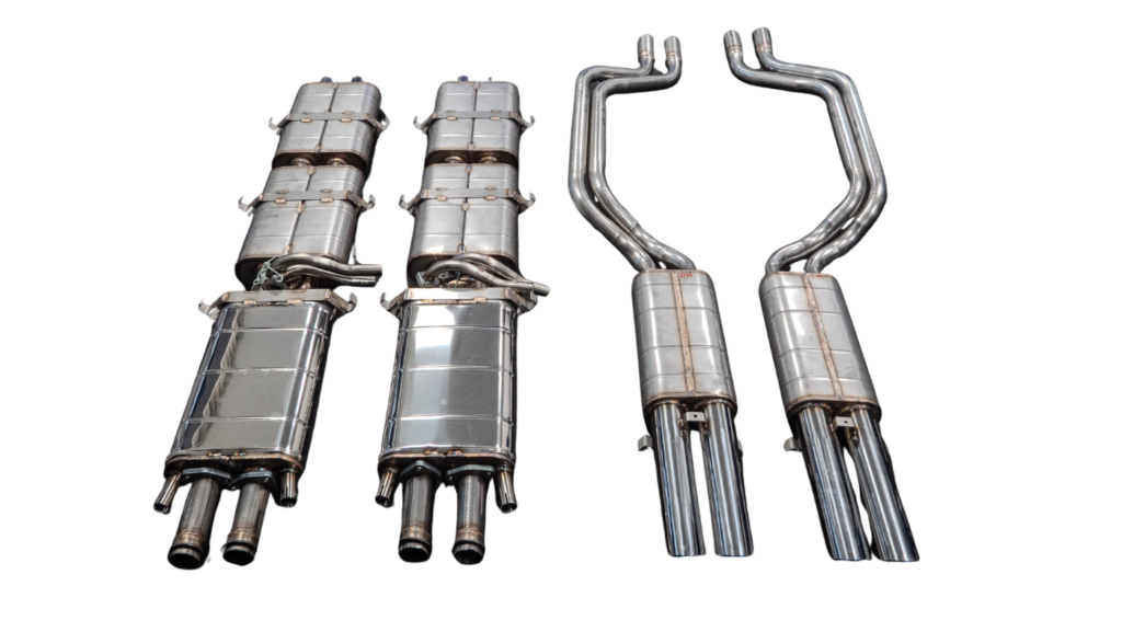 Ferrari 400i exhaust system