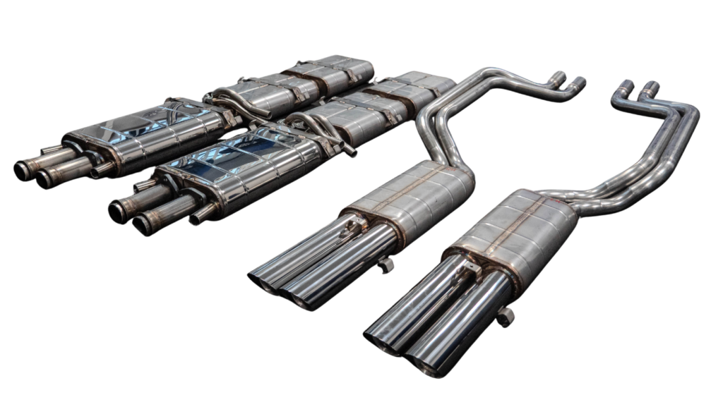 Ferrari 400i exhaust system 2