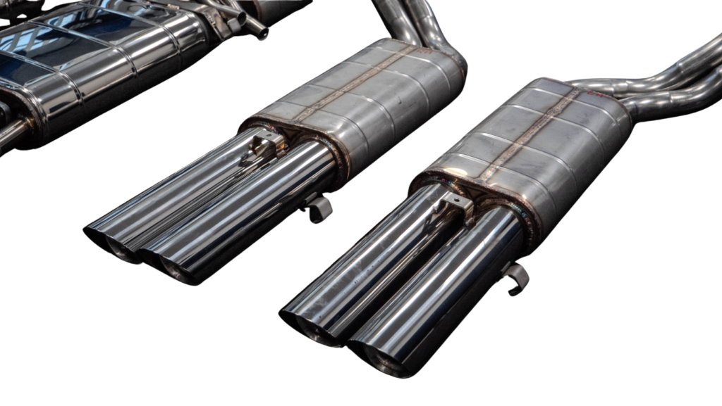 Ferrari 400i exhaust system 3