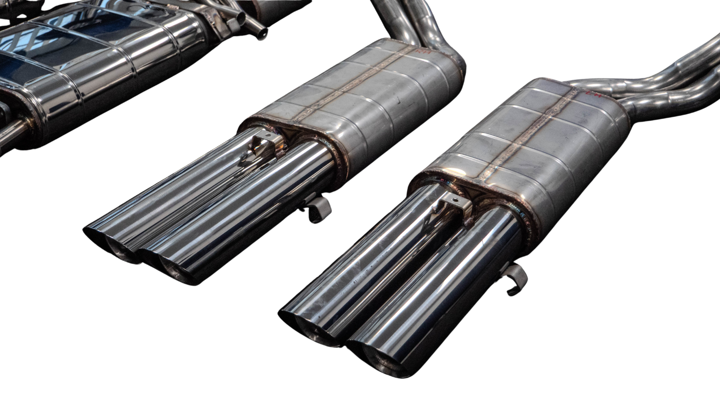 Ferrari 400i exhaust system 3