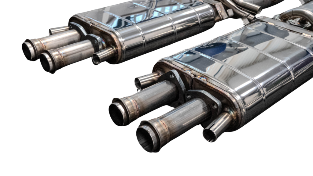 Ferrari 400i exhaust system 5