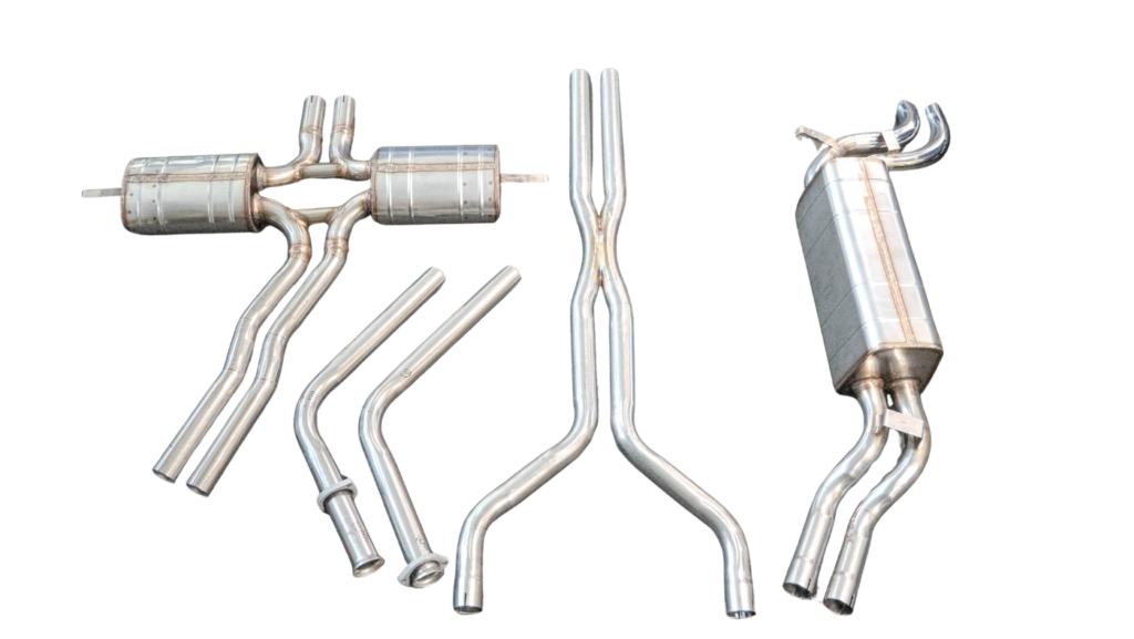 Mercedes 300se classic exhaust system