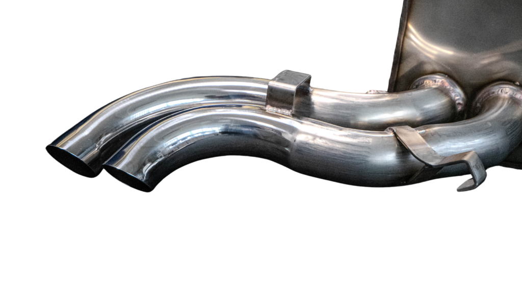 Mercedes 300se classic exhaust system 2