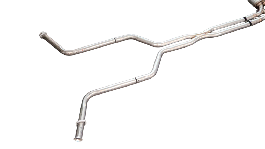 Mercedes 300se classic exhaust system 4