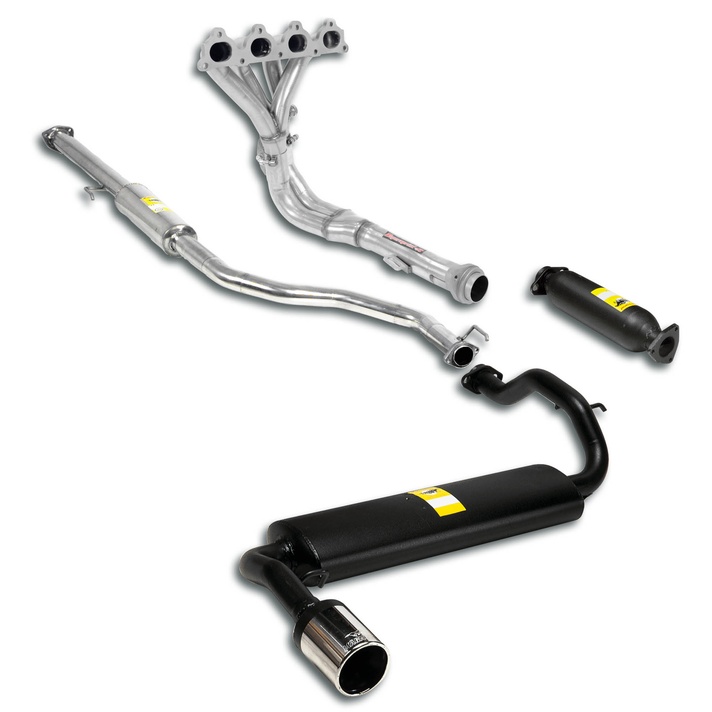 Acura integra gs r 3d hatchback 1 6i 1 8i 89 92 exhaust system supersprint 03703