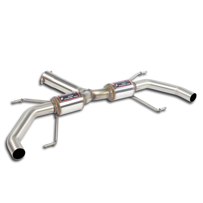 Alfa romeo giulia competizione 2 0i turbo 280 hp models with gpf 2023 exhaust system supersprint kit 00595