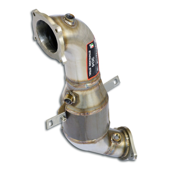 Alfa romeo stelvio 2 0i turbo q4 200 hp 2017 2019 exhaust system supersprint kit 00624