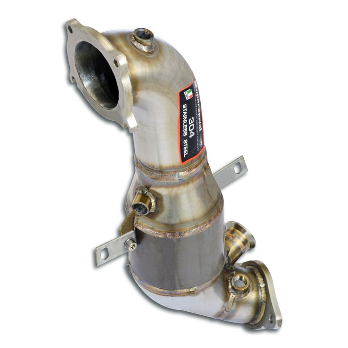 Alfa romeo stelvio 2 0i turbo q4 280 hp 2017 2019 exhaust system supersprint kit 00660