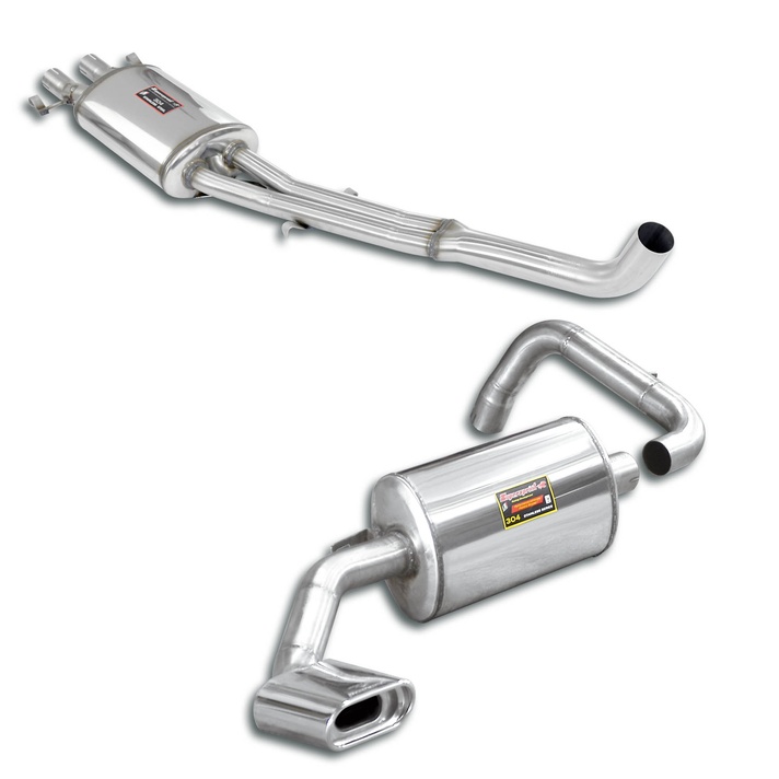 Alfa romeo zagato rz 3 0i v6 exhaust system supersprint kit 00790