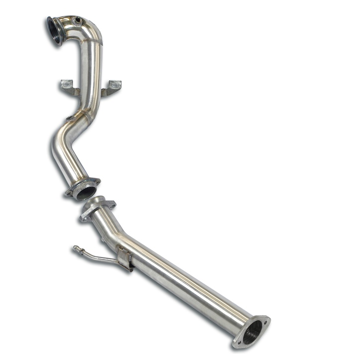 Audi a3 8y sportback 45 tfsi e s tronic 1 4l 150 hp 245 hp models with gpf 2021 multilink rear suspension exhaust system supersprint kit 01250