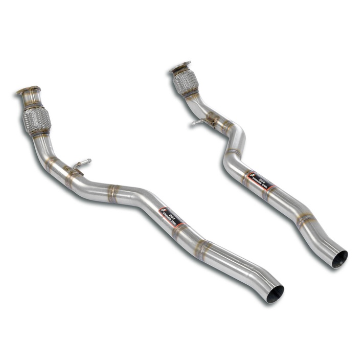 Audi a6 c8 avant quattro 55 tfsi 3 0t v6 340 hp models with gpf 2019 exhaust system supersprint kit 02280