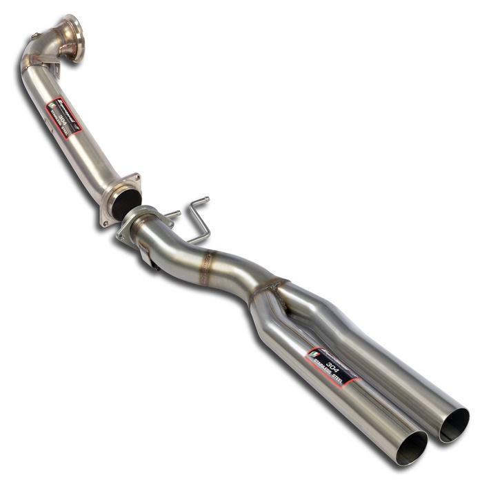 Audi rs q3 2 5 tfsi quattro 367 hp 2015 2017 cat back system right left exit exhaust system supersprint kit 04084